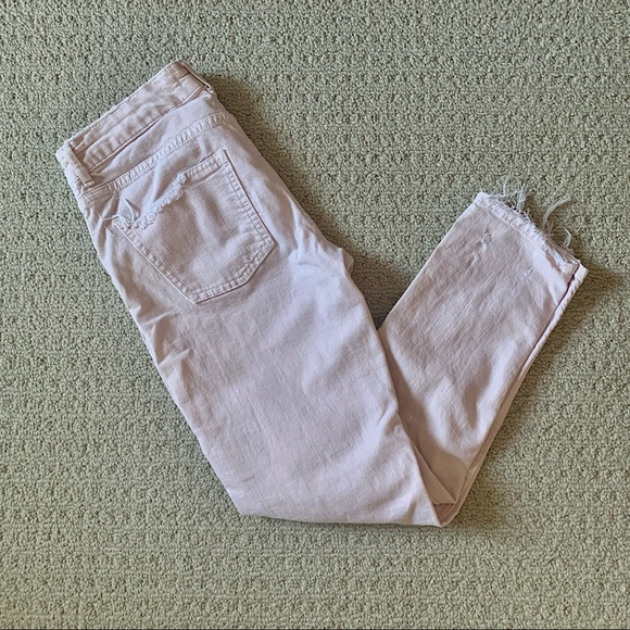 Zara Slim Boyfriend Jean Light Pink - Picture 3 of 6